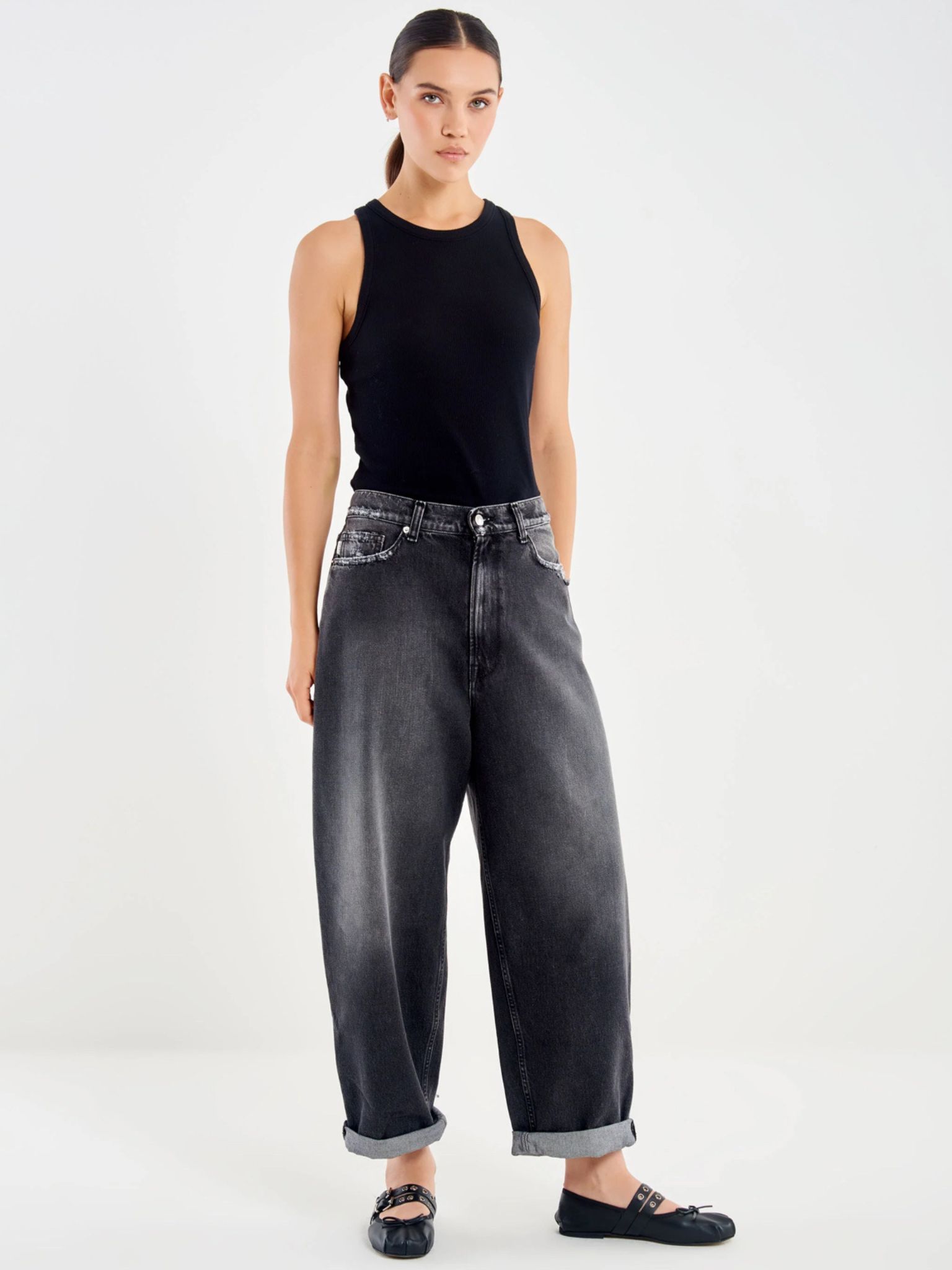 e shop (33) Τζιν Laila off-black - Image 1