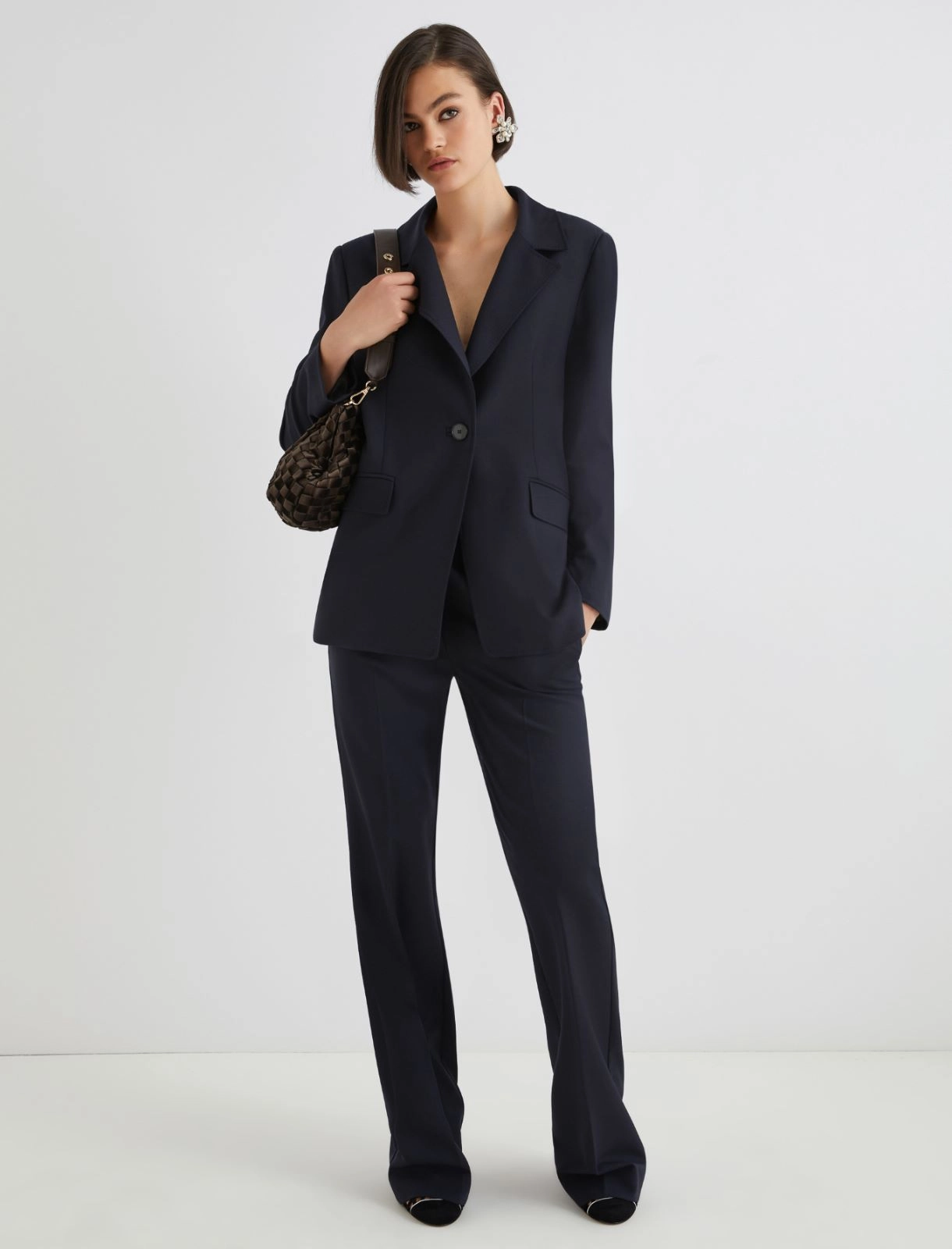 3046085202002-b-siamese_normal Σακάκι Siamese σκούρο μπλε - Image 1