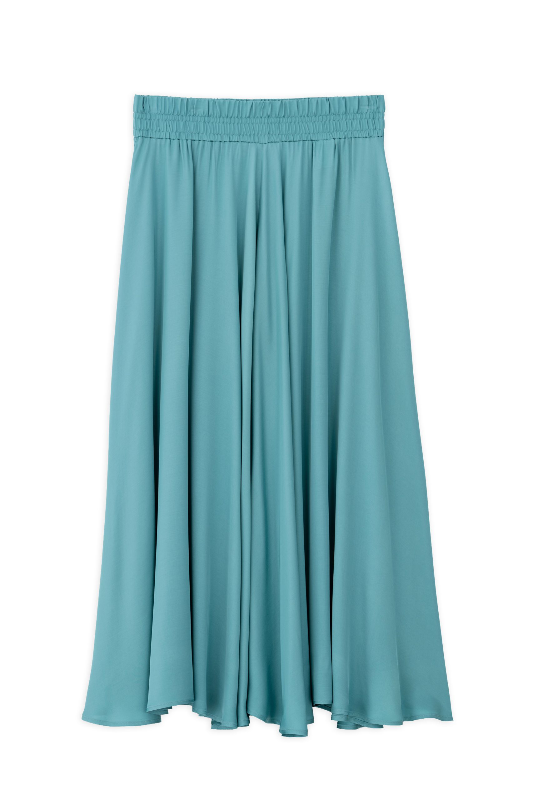 5076 Μίντι φούστα τιρκουάζ - Image 1