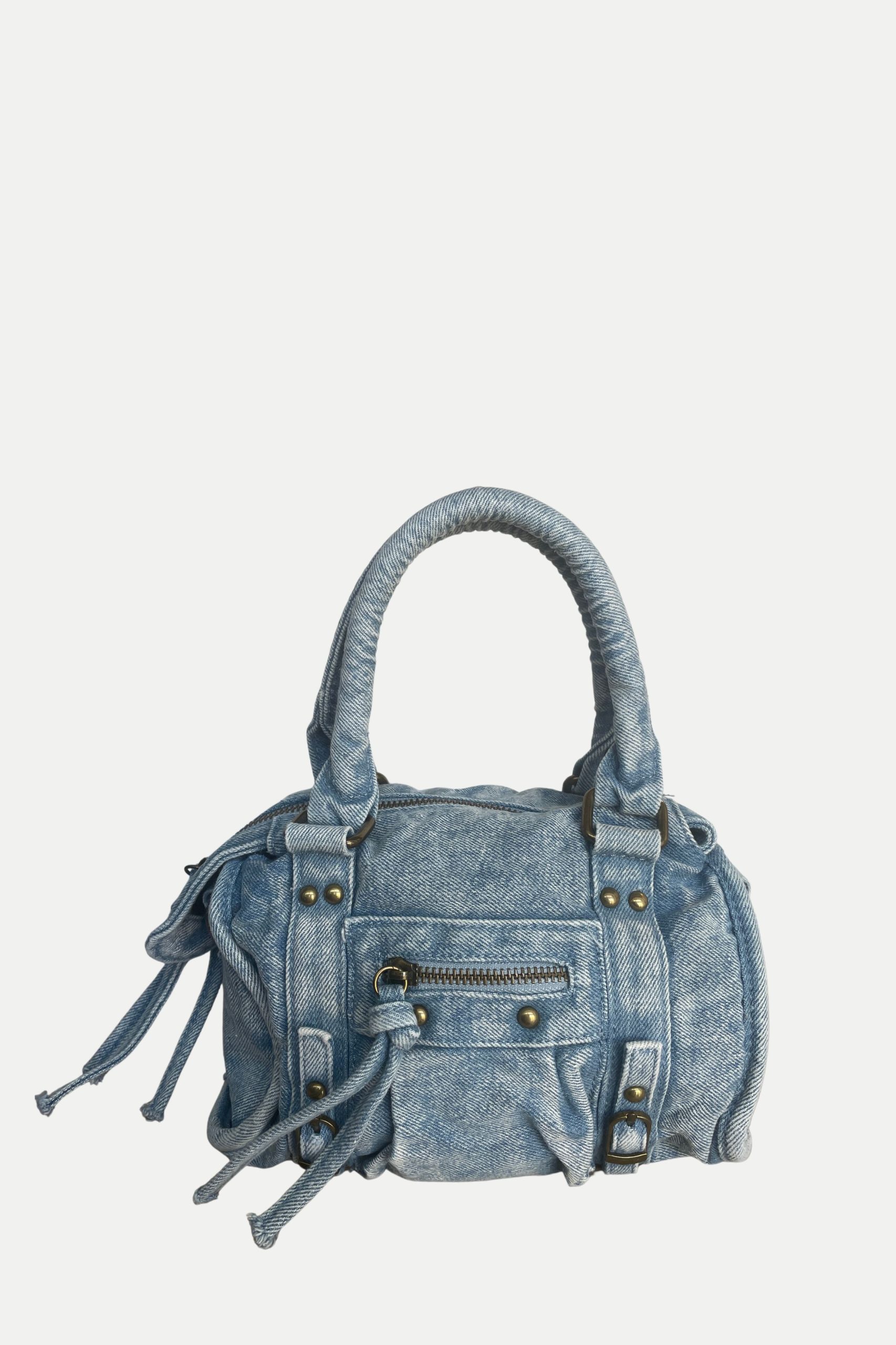 e-shop(73) Τζιν τσάντα Kallisti light blue - Image 1