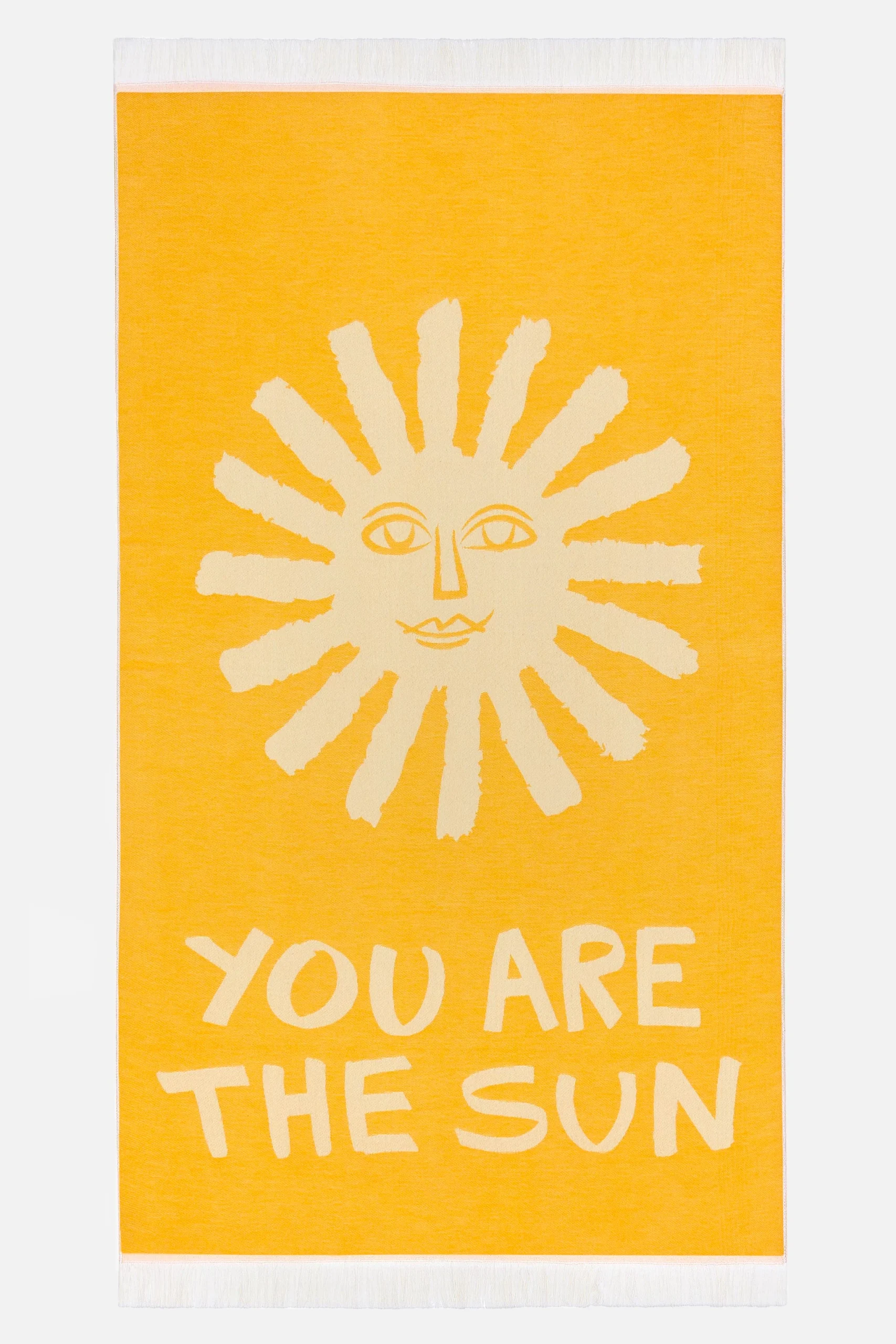 feather-beach-towel-_17 You Are The Sun Sunflower - Image 1